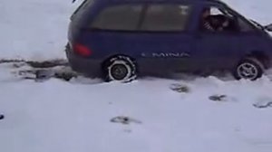 TOYOTA ESTIMA EMINA (1995) в горах Киргизии.