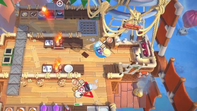 Two Eggs Are More Than Un Oeuf (Part 11) | Overcooked! All You Can Eat | Gail and Beth смотреть онлайн