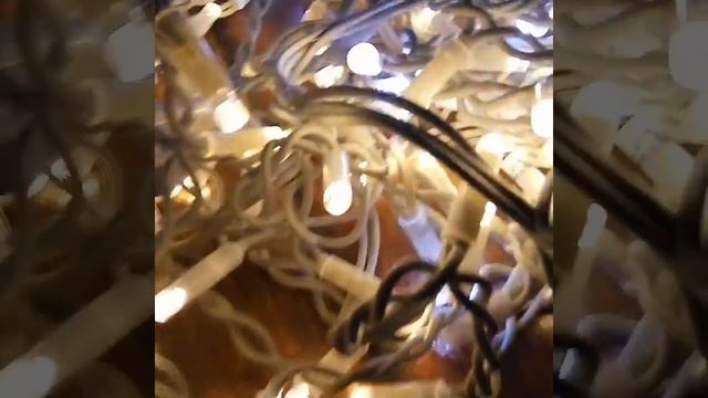 Гирлянда бахрома мерцание. Наружная