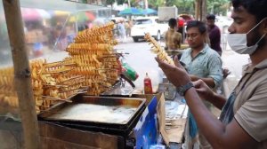 How to Make Spiral Potato Chips or Tornado Potato? | Bangladeshi Street Food