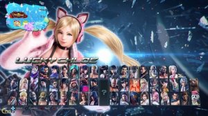 Tekken 7 All Characters in Selection Screen with Announcer