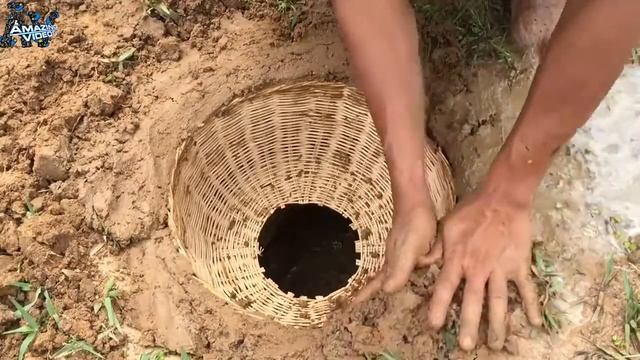 Шок!!! ПАРЕНЬ ЛОВИТ РЫБУ В ЛОВУШКУ смотреть онлайн