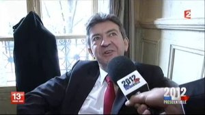 Avant les r&#233;sultats, Jean-Luc M&#233;lenchon prend la parole en direct sur France 2