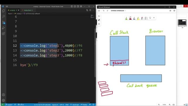 Asynchronous JS Introduction | SetTimeout | Event Loop | JavaScript Course | Logic First Tamil