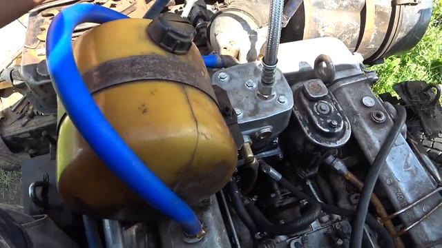 Установка одноцилиндрового компрессора с доработкой , вместо двухцилиндрового на камаз сельхозник смотреть онлайн