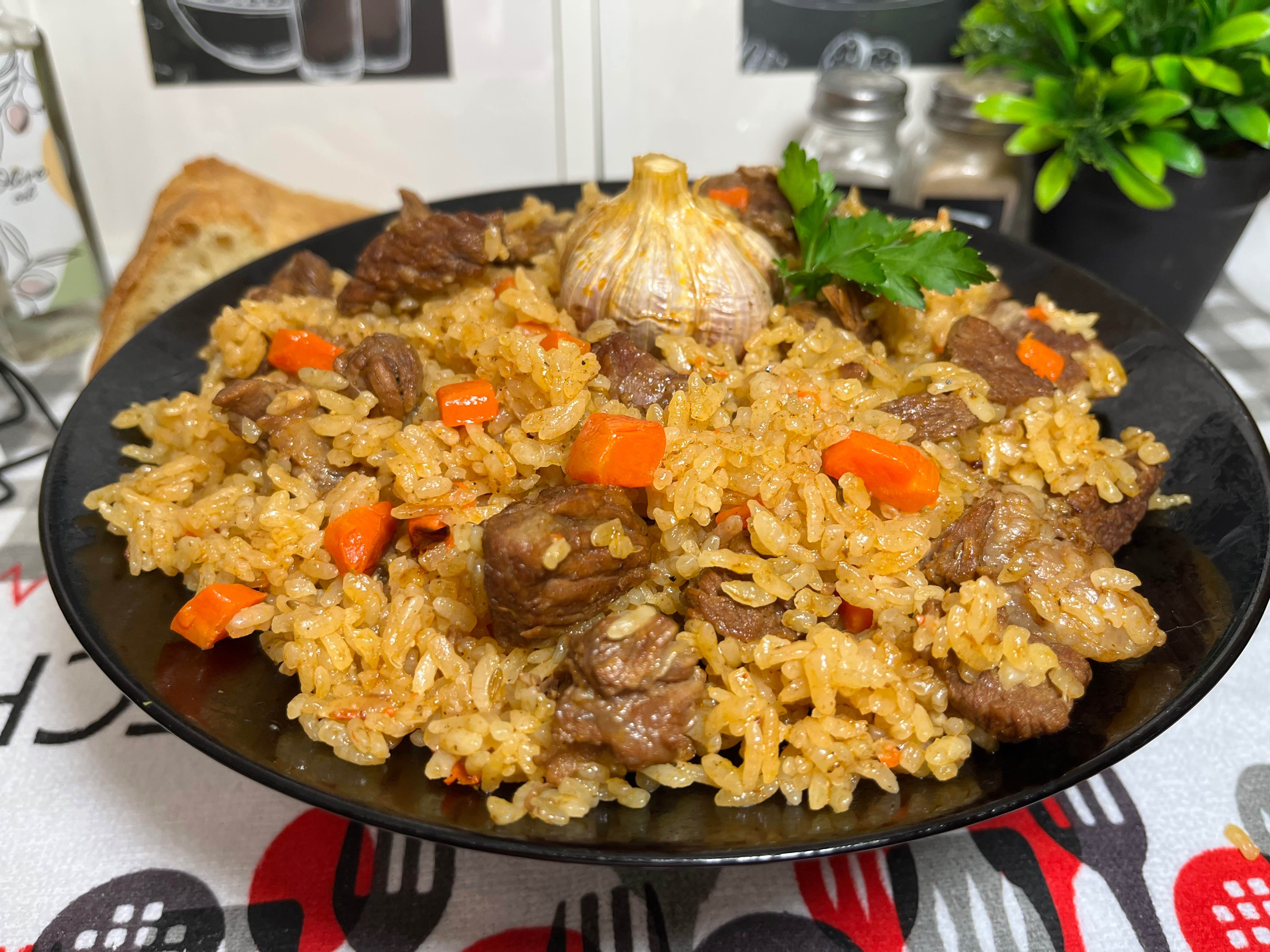 Плов из говядины |Вкусный, рассыпчатый, сочный, ароматный плов из говядины | рецепты просто