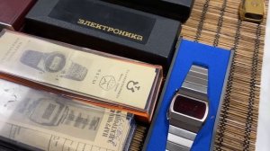 ИСТОРИЯ СОЗДАНИЯ СОВЕТСКИХ ЭЛЕКТРОННЫХ ЧАСОВ: коллекция А. Бабанина / Electronic watches of the USS