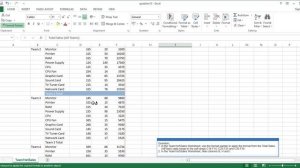 Microsoft Office Specialist Excel 2013 Q adn A 13