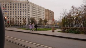 Москва обзор города знакомый пейзаж осень 2022. Осень октябрь.