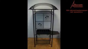 Кованые мангалы с крышей от ООО "АбсолютСтальКонструкция"