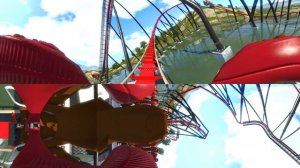 VR Video 360° Roller Coaster Google Cardboard SBS 360 degree VR Box 8K