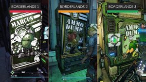 Comparing Borderlands 1, Borderlands 2 and Borderlands 3 | PC | 4K UHD | max settings