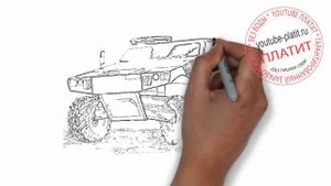 Как нарисовать военный джип