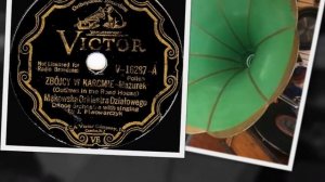 Polish 78rpm recordings, 1933. VICTOR V-16287. Zbójcy w karczmie –mazurek / Nadwiślański krakowiak