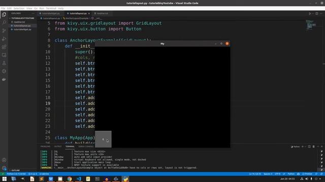 Python Kivy #6 | GridLayout | Belajar Python Gui Tutorial Bahasa Indonesia Untuk Aplikasi Android смотреть онлайн