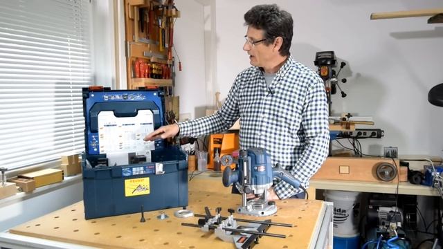 Bosch GOF 1250 CE Oberfräse, Vorstellung, Review.