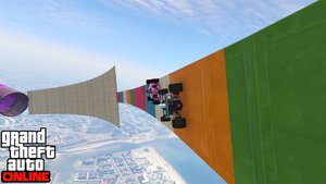 Как быстро сгореть на паркуре 4 в GTA V OnLine