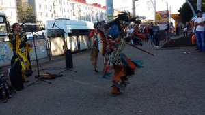 Индейцы в Уфе "Camuendo Mashys" 13 августа 2014 округ Галле 13