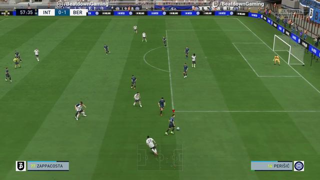 FIFA 22 - Inter Milan vs. Bergamo Calcio (Atalanta) @ San Siro | PS5 смотреть онлайн