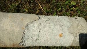 Вот что бывает с асбестовой трубой в качестве дымохода.