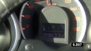 Разгон Honda Fit RS 2010 0-100-S