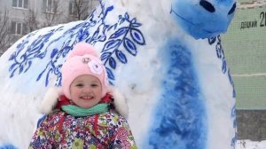 90 лицей - снежные фигуры 2019