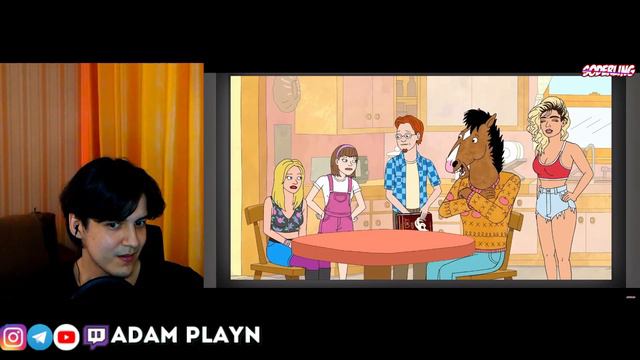 10 Худших Друзей из Мультсериалов ► Soderling Реакция от АДАМА ПЛЕЙНА смотреть онлайн