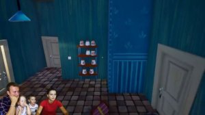 ИГРАЕМ В ПРЯТКИ С ПРИВЕТ СОСЕД !!! СОСЕД МУХЛЮЕТ Hello Neighbor Hide And Seek