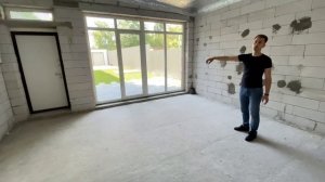 Узкий дом на узком участке/Обзор планировки дома/Ландшафтный дизайн