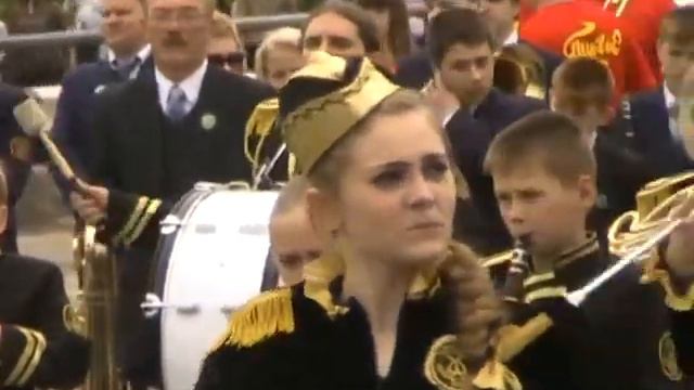 Репетиция перед парадом оркестров ( 25.05.13 г. ) смотреть онлайн