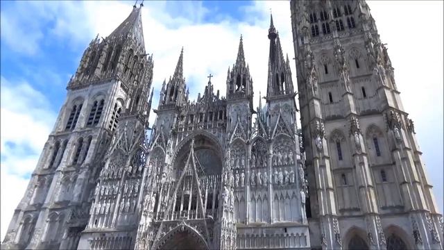 Франция/Rouen/Город, в котором сожгли Жанну Дарк и где хранится Сердце Льва