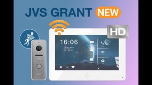 Не переплачивай за Бренд! ТОПовый видеодомофон JVS GRANT HD WIFI