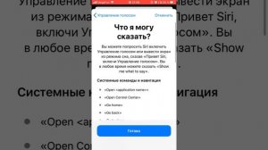 Как настроить (включить) голосовое управление на айфон