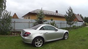 Обзор кабриолета Mercedes SLK
