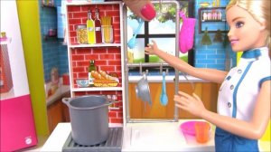 Мультики Барби. Барби - Шеф-Повар! Barbie Spaghetti Chef Кукла Барби Мультик. Играем в Куклы Барби
