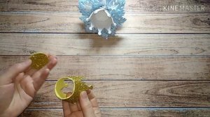 Новогодняя корона из фоамирана.МК.Christmas crown from foamirana.DIY.