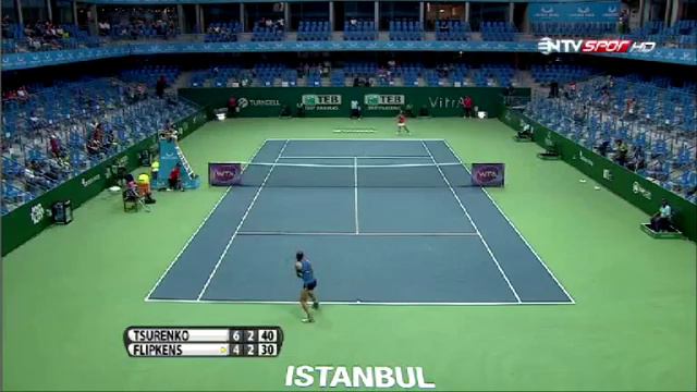 Lesia Tsurenko - Kirsten Flipkens Maçının Hareketi смотреть онлайн