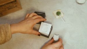 распаковка BUBBLE MINI мониторинг сахара в крови без проколов.сахармонитор.mp4