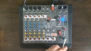 Микшерный пульт ZEDi-10FX — проблема с AUX