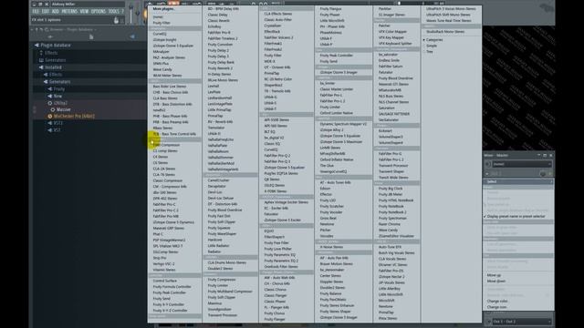 КАК ДОБАВИТЬ СГРУППИРОВАТЬ И УПОРЯДОЧИТЬ ПЛАГИНЫ В FL studio