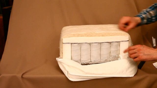 Матрас ортопедический мягкий Латекс Люкс mebelsp.com смотреть онлайн