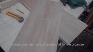 Как сделать органайзер для столовых приборов / D.I.Y How to make a Cutlery organizer.