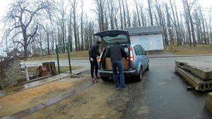 Ford c-max & рохля, кто кого?)Неизданное))Никогда не возите рохлю на легковой!!!! 75 кг