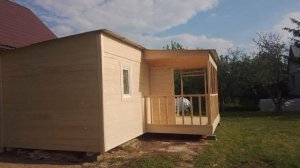 Бытовка Вагончик Хозблок Дачный Каркасный дом