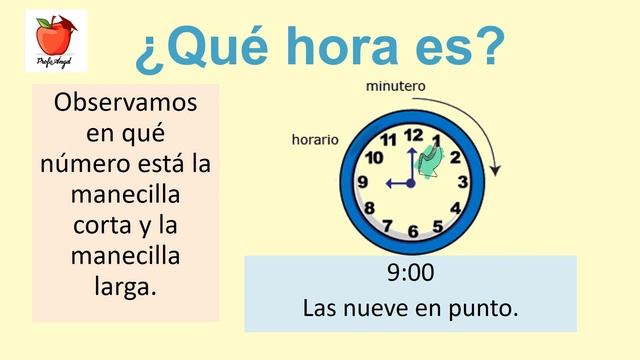 EL USO DEL RELOJ /MATMÁTICAS 3° смотреть онлайн