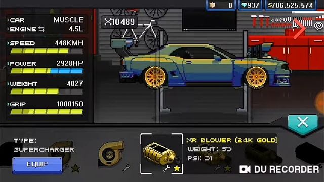 Pixel car racer how to equipt vx mod scoop