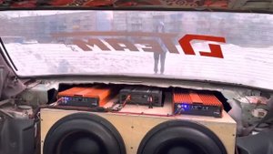 Сабы Dl audio Phoenix sport 15 ломают и рвут кузов машины