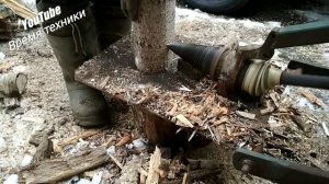 Дровокол морковка, как колет сучкастые и трухлявые дрова