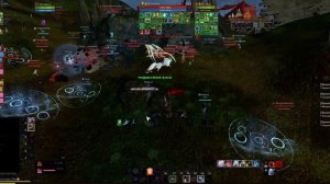 Archeage. Ария. Менестрель. ПВП на прилетке Солнечных полей