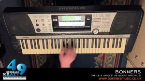 Yamaha PSR-740 Keyboard - 761 Voices Part 4/5